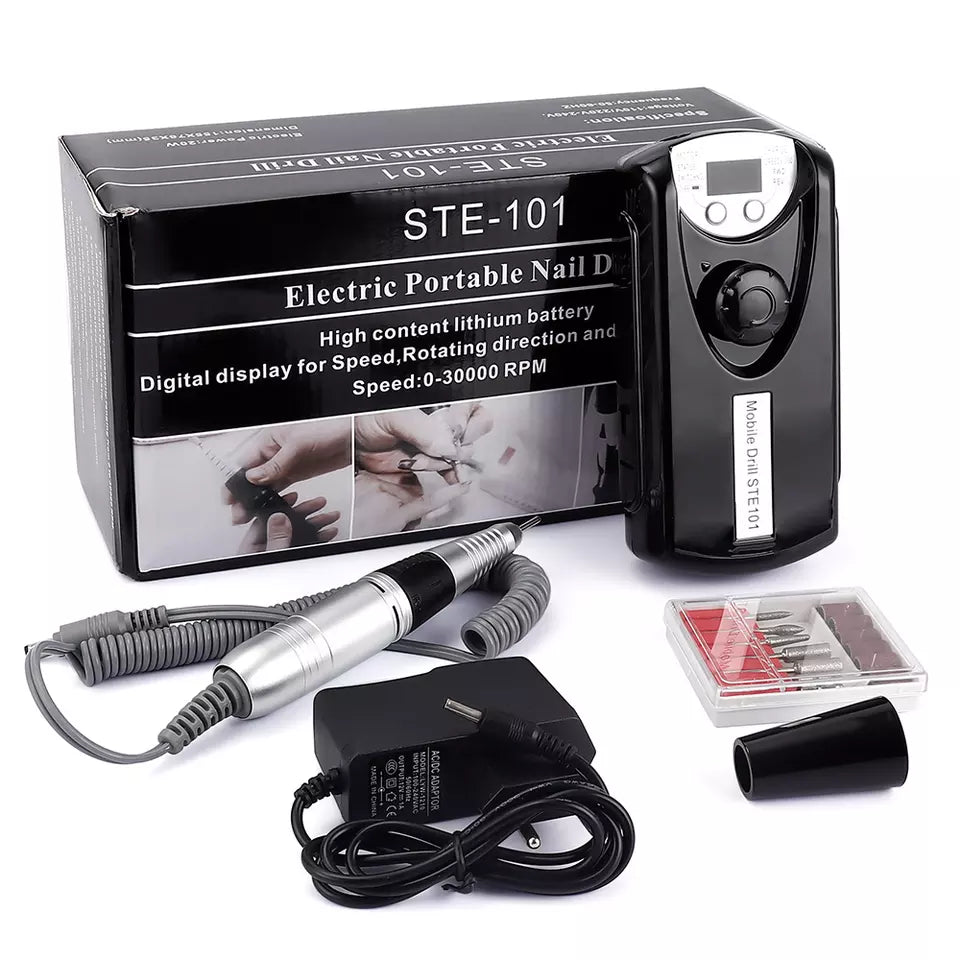 Pulidor De Uñas Recargable Portatil Acrilicas-gel Drill STE-101