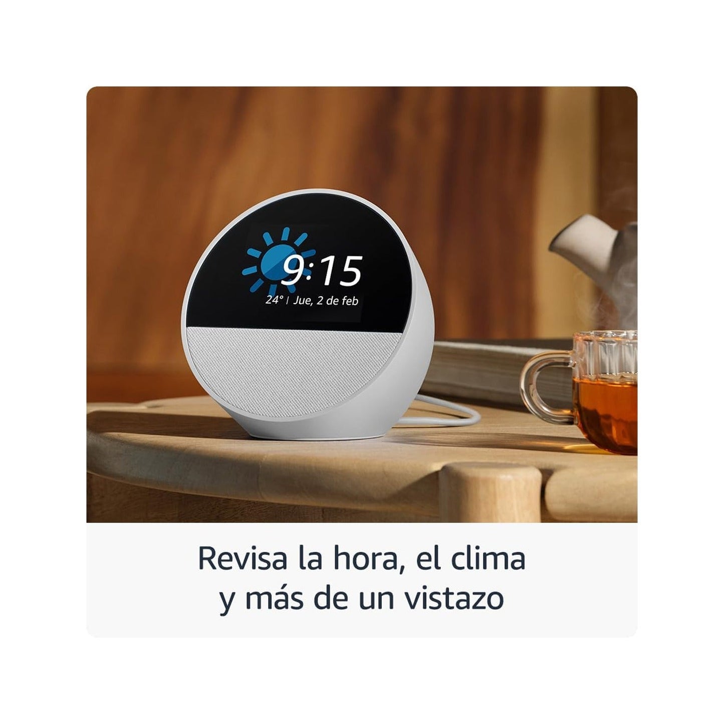 Alexa Echo Spot Parlante Asistente Inteligente ECPS01