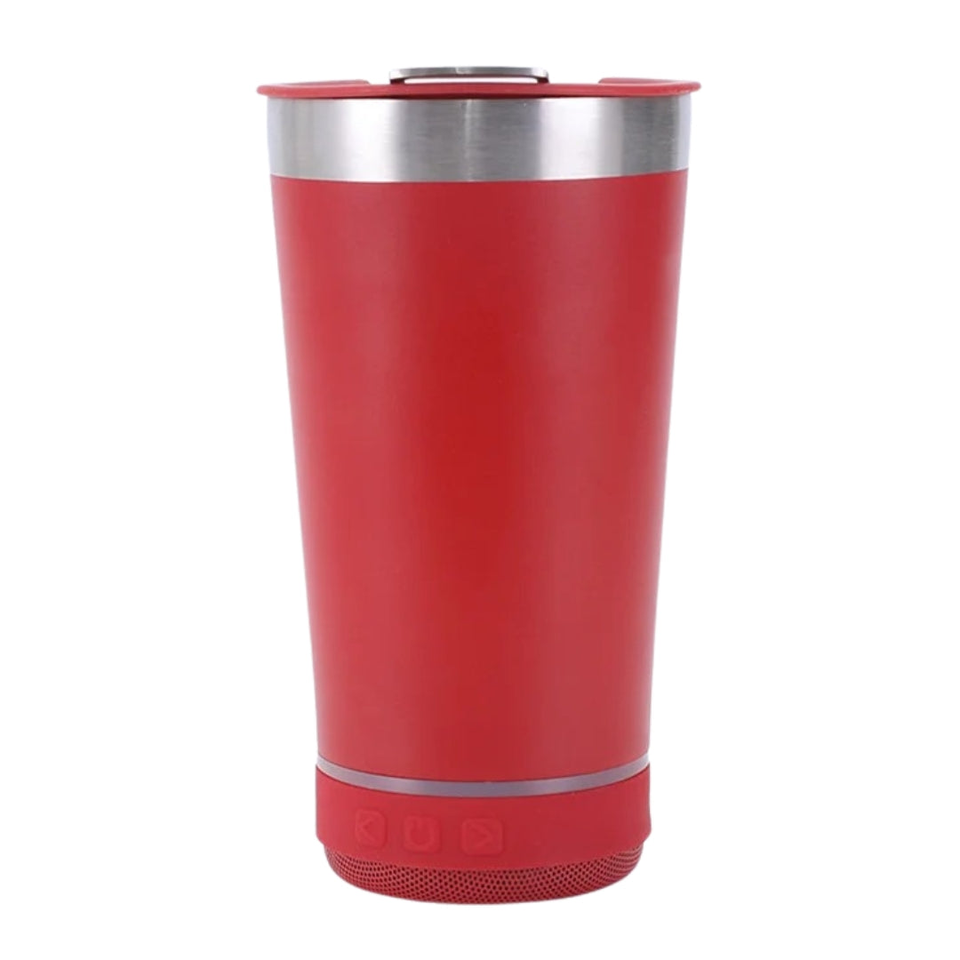 Vaso Térmico De Acero Con Parlante TS-021