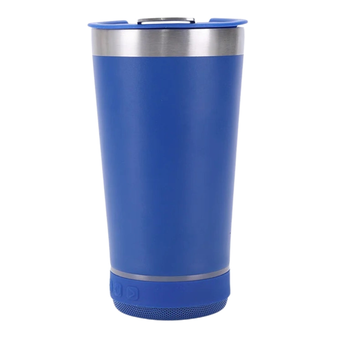 Vaso Térmico De Acero Con Parlante TS-021