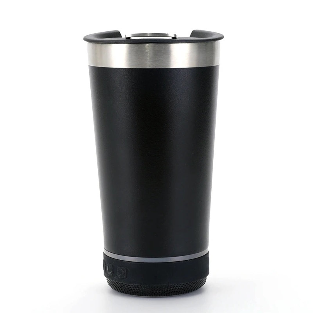 Vaso Térmico De Acero Con Parlante TS-021