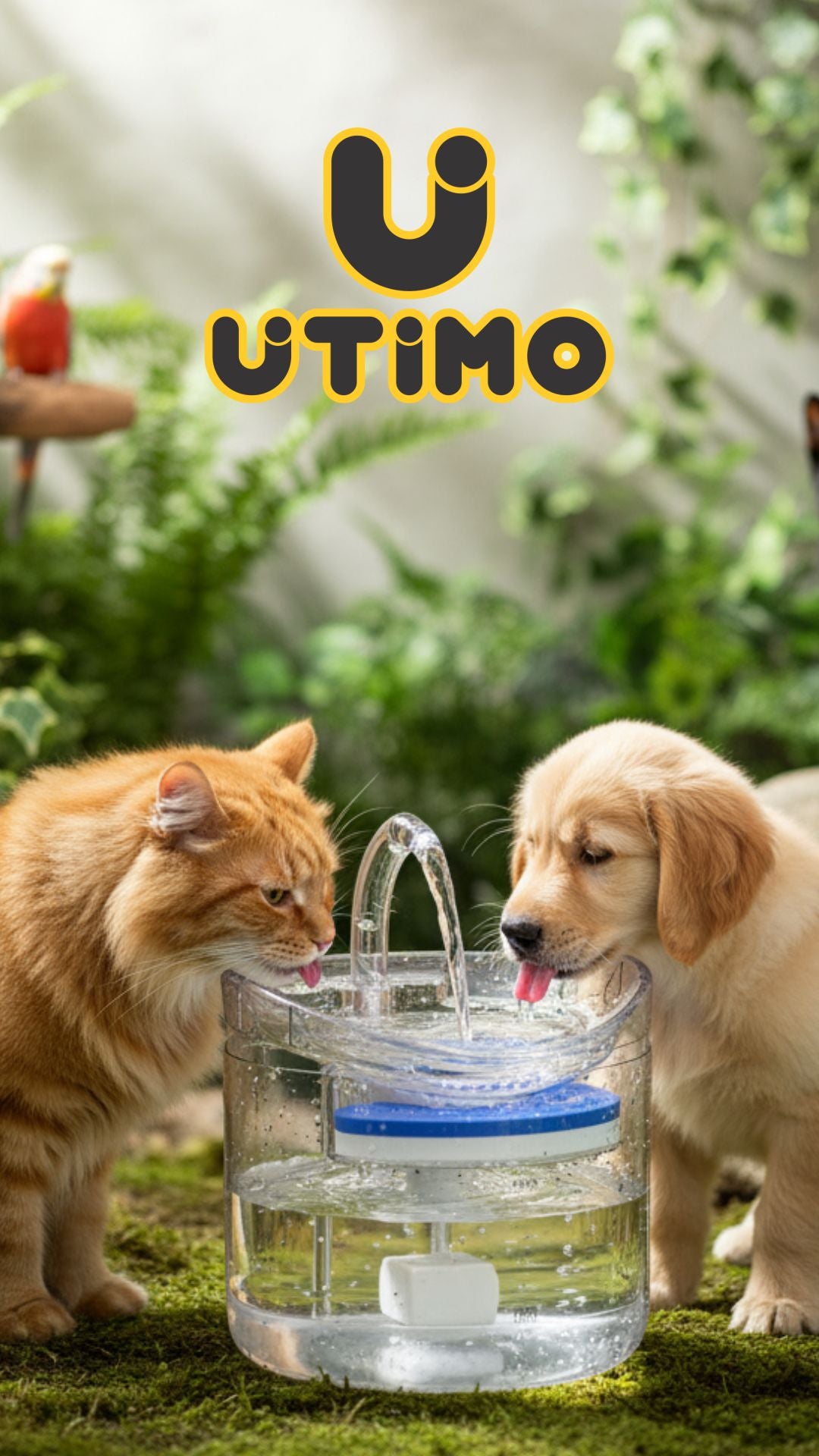 FUENTE PARA MASCOTAS CON SENSOR