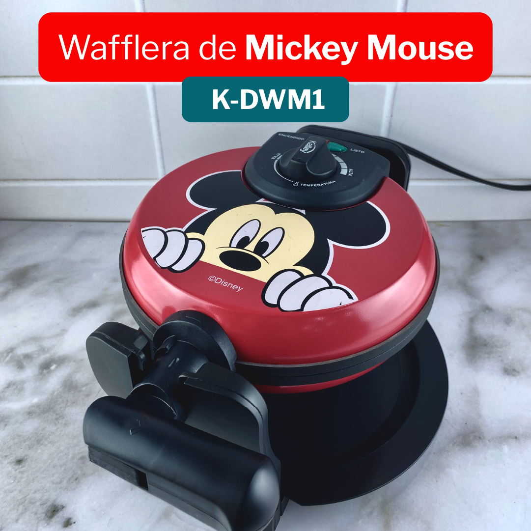 Waflera Giratoria Tipo Belga Edición Especial Disney Kalley K-DWM1