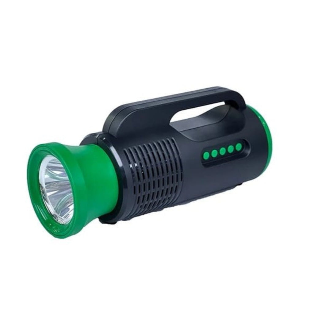Radio Parlante Con Linterna Y Panel Solar ZQS1352